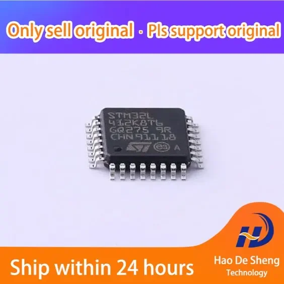 10 шт./лот STM32L412K8T6 32L412K8T6 STM32L412K8T6TR LQFP-32 новая оригинальная деталь
10 шт./лот STM32L412K8T6 32L412K8T6 STM32L412K8T6TR LQFP-32 новая оригинальная деталь