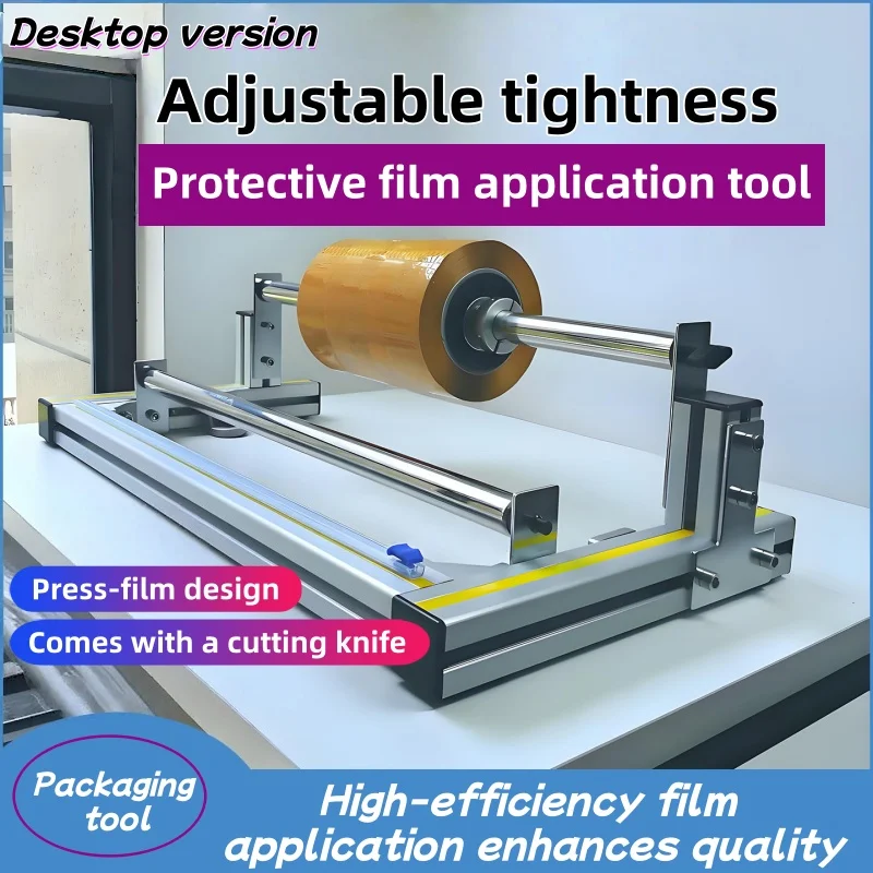 Adjustable Size Stretch Film Roll Holder Commercial Plastic Wrap Dispenser Cutter Machine for Food Wrapping Packaging
Adjustable Size Stretch Film Roll Holder Commercial Plastic Wrap Dispenser Cutter Machine for Food Wrapping Packaging