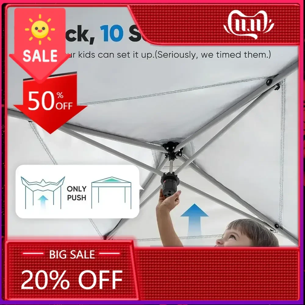 BestsellerQuick Setup 8x8 Foot Mosquito-Netted Tent, Portable Outdoor Shelter for Camping, Picnics, and Patios, with Wheeled Car
BestsellerQuick Setup 8x8 Foot Mosquito-Netted Tent, Portable Outdoor Shelter for Camping, Picnics, and Patios, with Wheeled Car