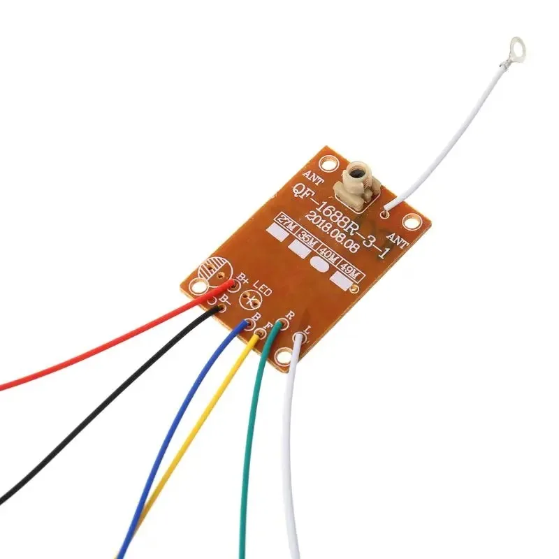 4CH RC Remote Control 27MHz Circuit Transmitter and Receiver Board with Antenna Radio System for Car Truck Toy
4CH RC Remote Control 27MHz Circuit Transmitter and Receiver Board with Antenna Radio System for Car Truck Toy