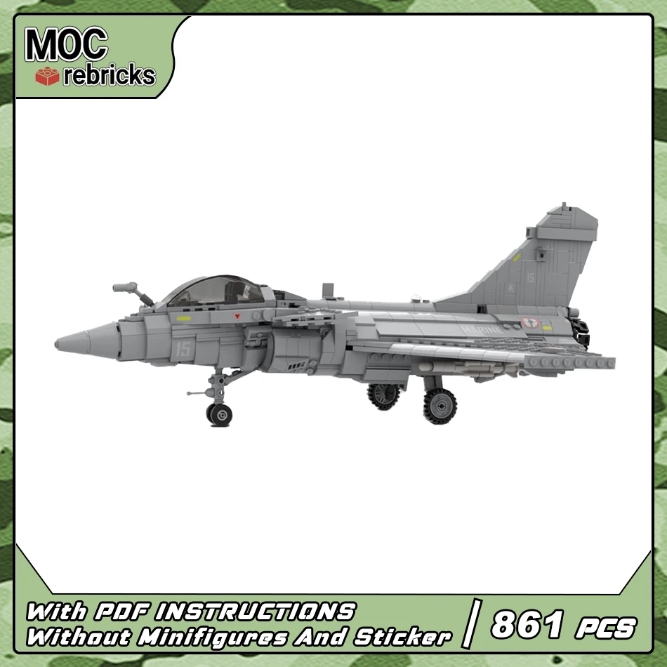 MOC военная серия, судное оборудование французского военно-морского флота Dassault Rafale M, модель строительного блока, набор кирпичей «сделай сам», игрушки для мальчиков, рождественский подарок
MOC военная серия, судное оборудование французского военно-морского флота Dassault Rafale M, модель строительного блока, набор кирпичей «сделай сам», игрушки для мальчиков, рождественский подарок