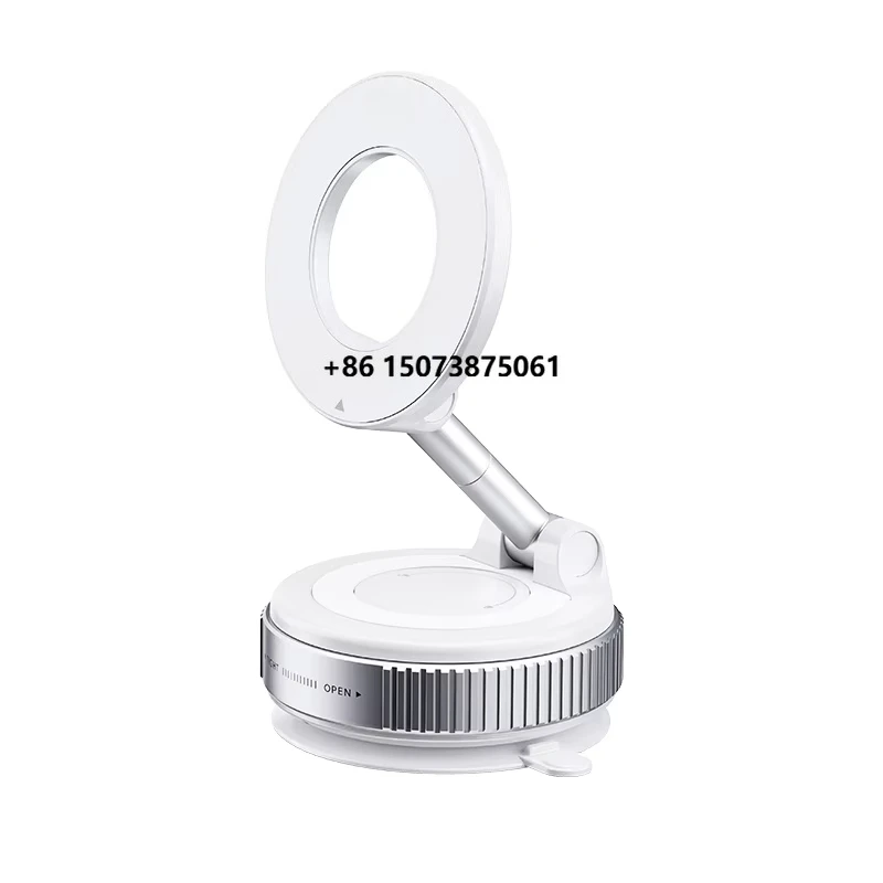 Hot Selling 360 Rotation Black Magnetic Car Phone Holder Flexible Vacuum Magnetic Mobile Phone Stand for Desk & Car
Hot Selling 360 Rotation Black Magnetic Car Phone Holder Flexible Vacuum Magnetic Mobile Phone Stand for Desk & Car
