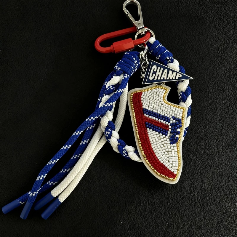Miu Style Ins Hand Braided Keychain Multifunctional Beaded Bag Charm Phone Charm Handmade Rope Decorative Pendant For Car
Miu Style Ins Hand Braided Keychain Multifunctional Beaded Bag Charm Phone Charm Handmade Rope Decorative Pendant For Car