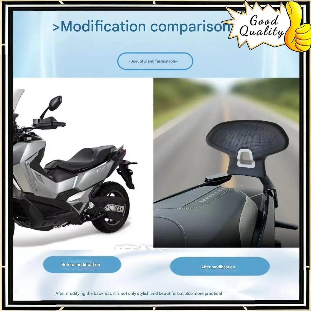 Good Quality For SYM ADXTG400 modified backrest thickened soft aluminum alloy backrest JV backrest accessories
Good Quality For SYM ADXTG400 modified backrest thickened soft aluminum alloy backrest JV backrest accessories