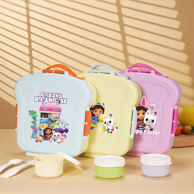 Gabby Dollhouse Child Lunch Box Boy Girl Kawaii Anime Figure Bento Boxes Large Capacity Leak Proof Food Container Box Picnic Box
Gabby Dollhouse Child Lunch Box Boy Girl Kawaii Anime Figure Bento Boxes Large Capacity Leak Proof Food Container Box Picnic Box