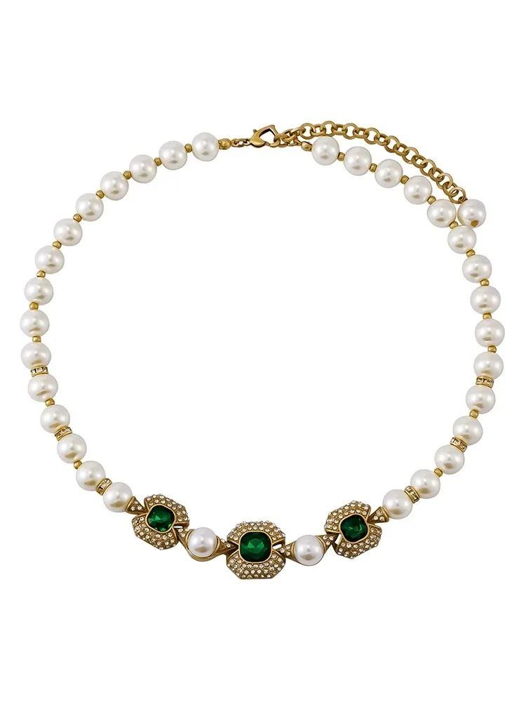 Luxury Green Pearl High Quality Jewelry Necklace - Perfect Gift for Fashionable Ladies
Luxury Green Pearl High Quality Jewelry Necklace - Perfect Gift for Fashionable Ladies