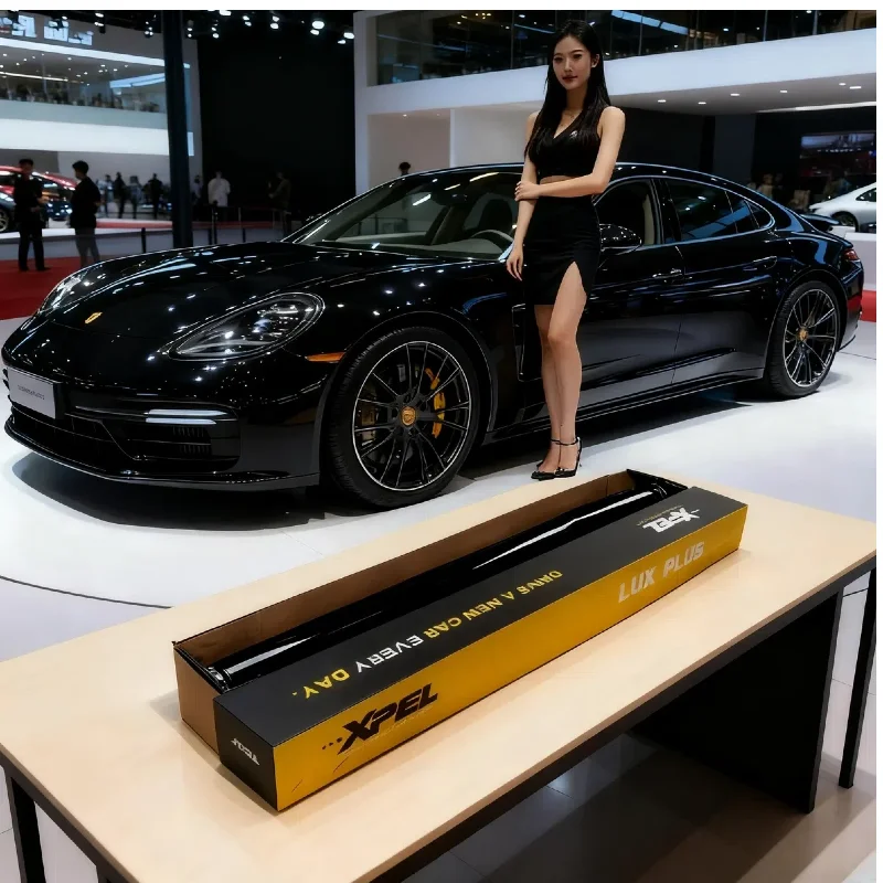 XPEL Gloss Black Auto Body Protector PPF TPU Paint Protection Film Anti-Scratch Hydrophobic Stain Proof Simple Install Cover
XPEL Gloss Black Auto Body Protector PPF TPU Paint Protection Film Anti-Scratch Hydrophobic Stain Proof Simple Install Cover