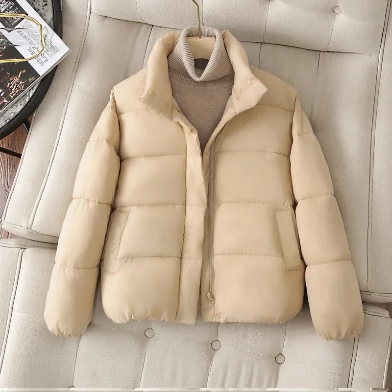 Down Jacket Women Parkas 2025Winter New Fashion Cotton-Padded Coat Ladies Short Korean Thick Overwear Bread Service Overcoat Top
Down Jacket Women Parkas 2025Winter New Fashion Cotton-Padded Coat Ladies Short Korean Thick Overwear Bread Service Overcoat Top