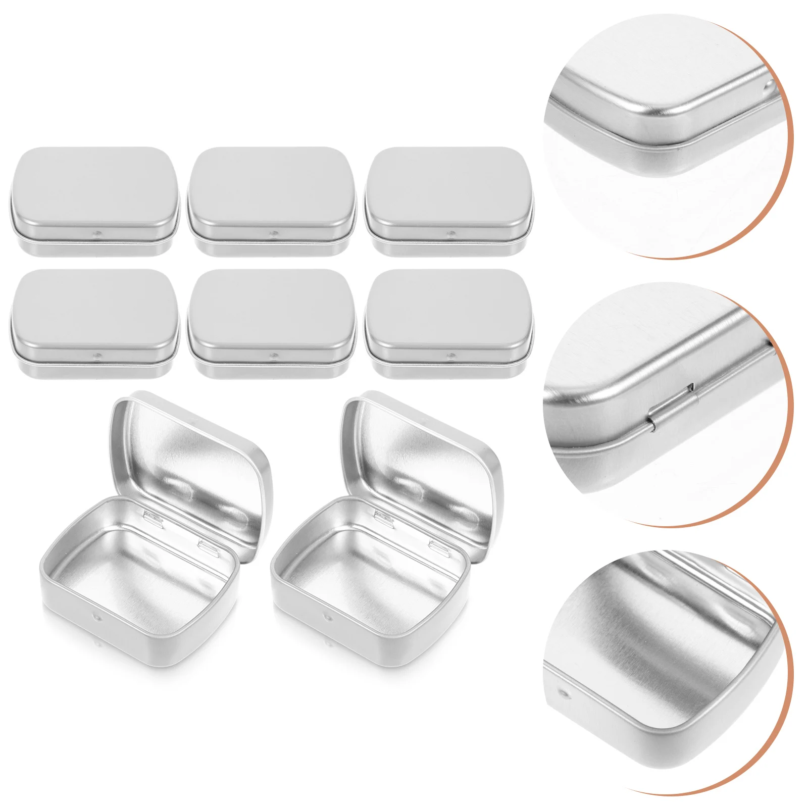 10pcs Iron Storage Boxes Tin Containers with Lid for Candies Jewelry Small Objects Organizers Portable Metal Case
10pcs Iron Storage Boxes Tin Containers with Lid for Candies Jewelry Small Objects Organizers Portable Metal Case