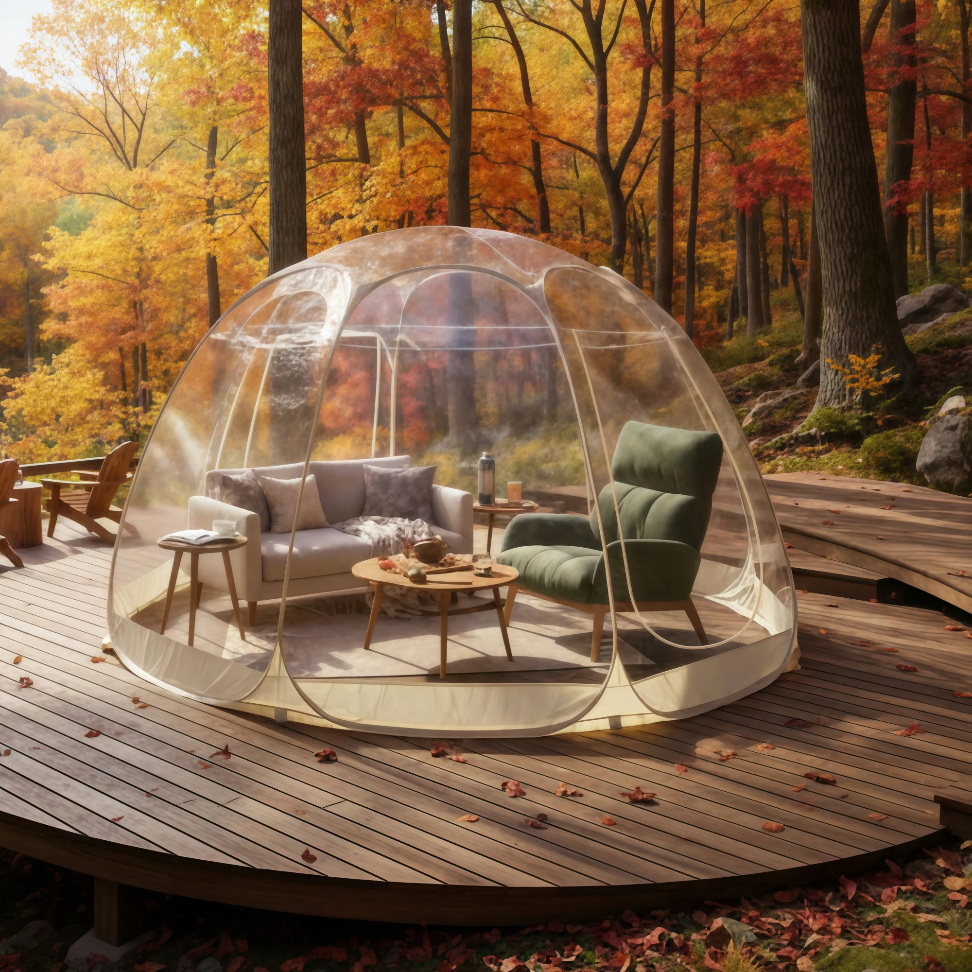 Large Pop-Up Bubble Tent, Instant Igloo, Weatherproof Outdoor Screen House, Oversize Pod for Camping, Patio Cold Protection
Large Pop-Up Bubble Tent, Instant Igloo, Weatherproof Outdoor Screen House, Oversize Pod for Camping, Patio Cold Protection