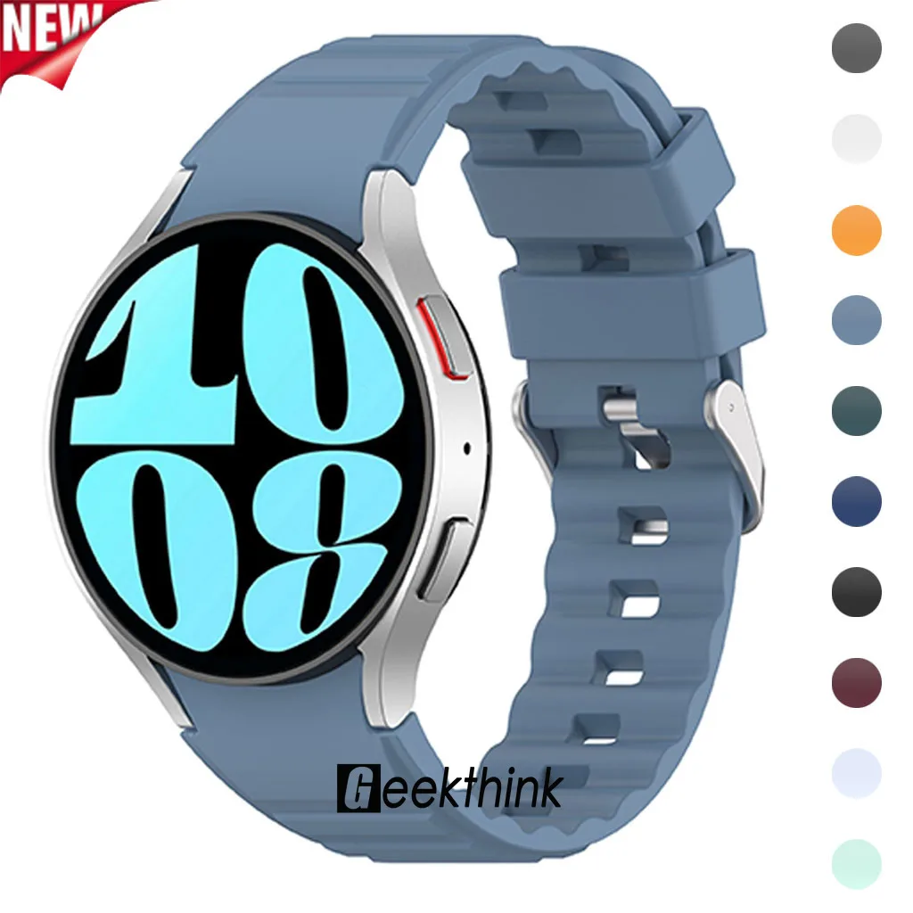 20mm Watch Strap for Samsung Galaxy Watch 4/5/6 Replacement Waterproof Smart Wrist Band 45mm for Galaxy Watch 6/4 Classic 5 Pro
20mm Watch Strap for Samsung Galaxy Watch 4/5/6 Replacement Waterproof Smart Wrist Band 45mm for Galaxy Watch 6/4 Classic 5 Pro