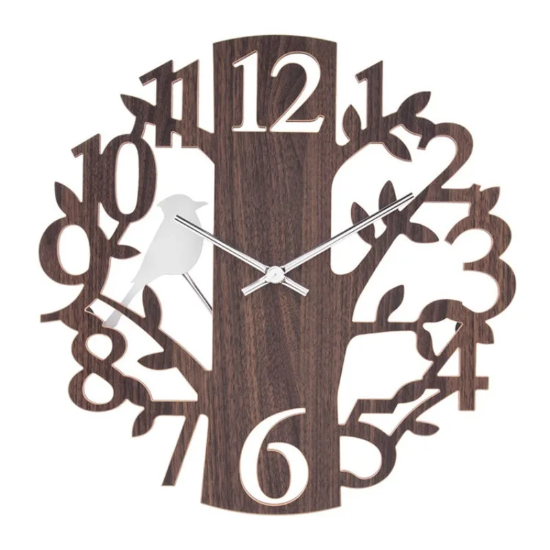 Modern simple and creative woodpecker clock ornament living room home entrance wall clock living room personalized clock
Modern simple and creative woodpecker clock ornament living room home entrance wall clock living room personalized clock