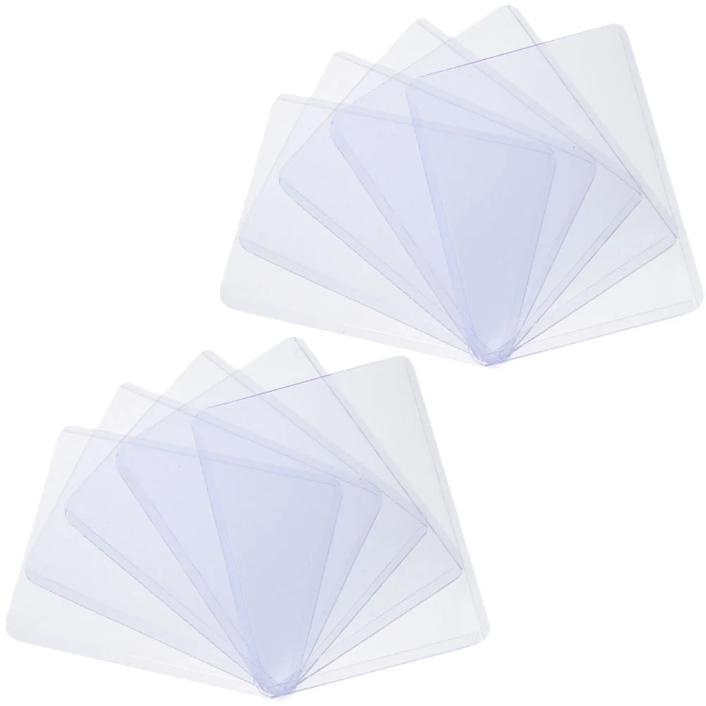 50pcs Transparent Card Sleeves Plastic Game Card Holder Hard Cover Small Size For Trading Cards Protector
50pcs Transparent Card Sleeves Plastic Game Card Holder Hard Cover Small Size For Trading Cards Protector
