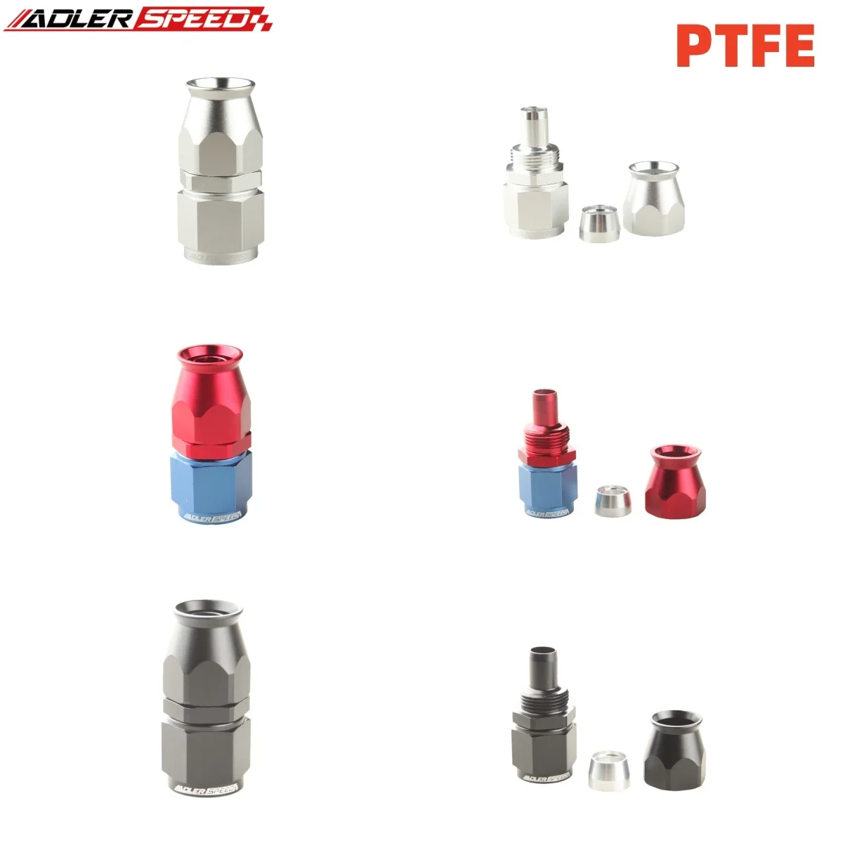 Универсальный многоразовый прямой поворотный фитинг под 0 градусов для шлангов PTFE AN4 AN6 AN8 AN10 AN12
Универсальный многоразовый прямой поворотный фитинг под 0 градусов для шлангов PTFE AN4 AN6 AN8 AN10 AN12