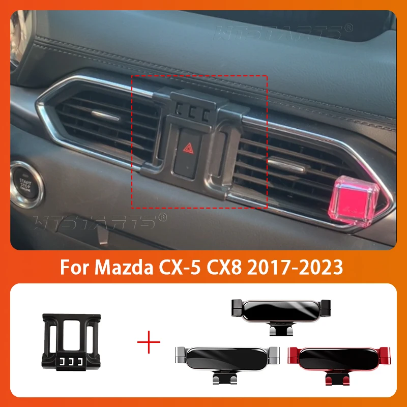Car Mobile Phone Holder For Mazda CX-5 CX8 17-2023 360 Degree Rotating GPS Special Mount Support Navigation Bracket Accessories
Car Mobile Phone Holder For Mazda CX-5 CX8 17-2023 360 Degree Rotating GPS Special Mount Support Navigation Bracket Accessories