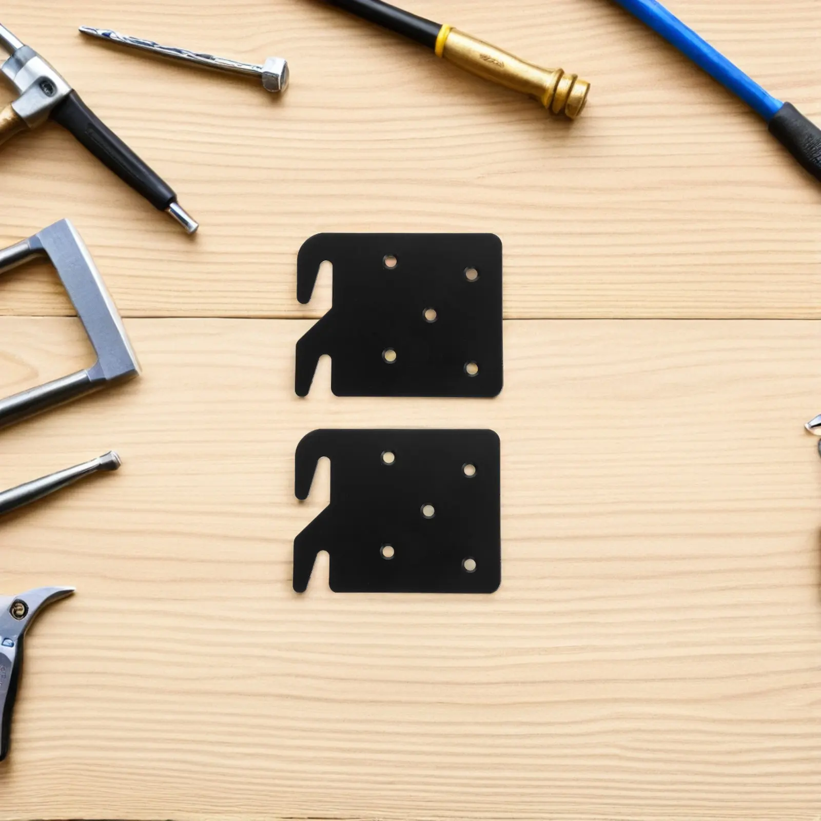 2Pcs Black Flat Headboard Hook Plates Heavy Duty Bed Rail Fasteners for Platform Bed Frame Assembly Hardware Stable Sleep
2Pcs Black Flat Headboard Hook Plates Heavy Duty Bed Rail Fasteners for Platform Bed Frame Assembly Hardware Stable Sleep