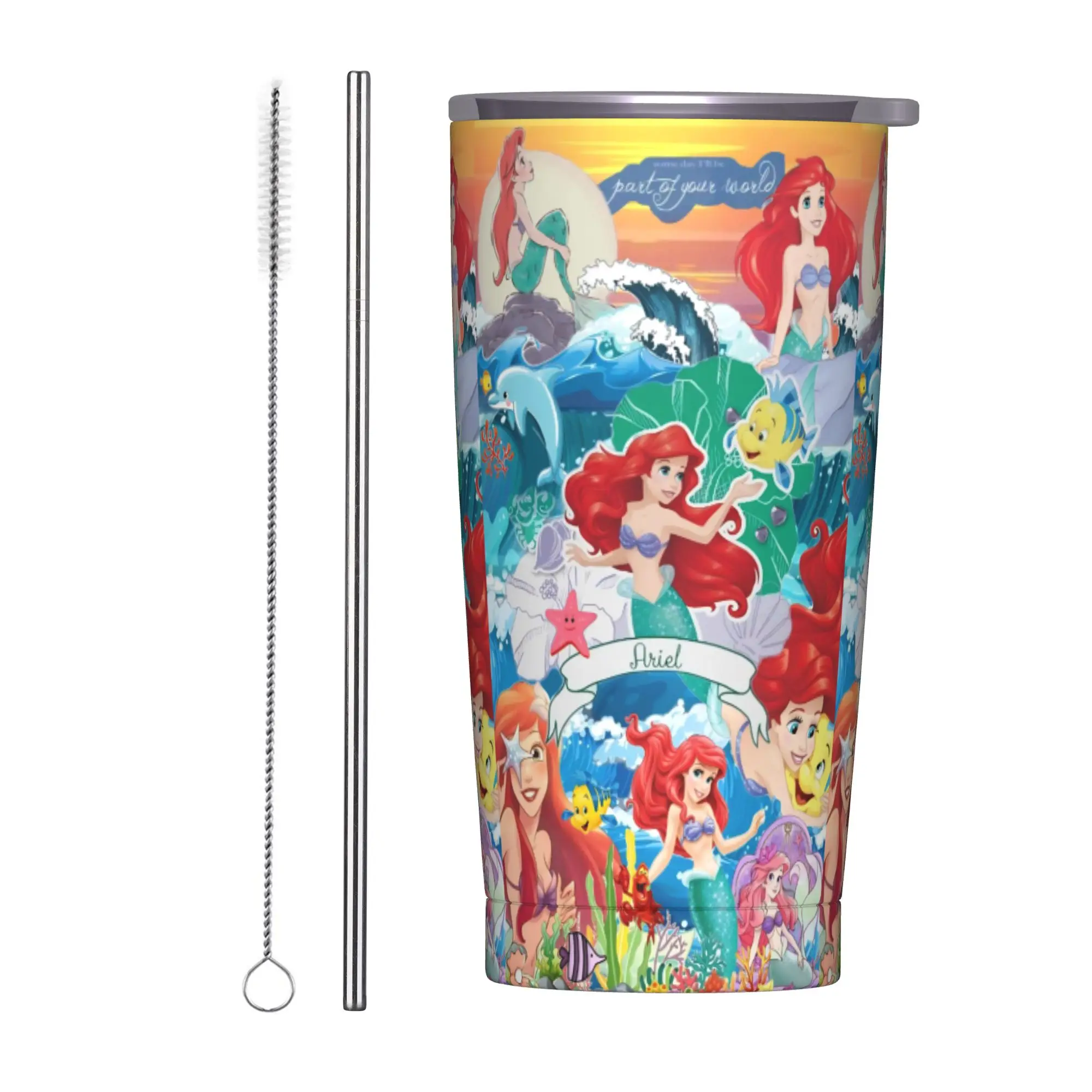 Изолированный стакан с изображением русалки для девочек, вакуумные кофейные кружки с крышкой, уличная портативная автомобильная чашка для бутылки, 20 унций
Изолированный стакан с изображением русалки для девочек, вакуумные кофейные кружки с крышкой, уличная портативная автомобильная чашка для бутылки, 20 унций