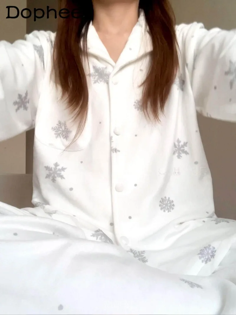 2025 Autumn Winter New Thin Velvet Women's Pajamas Thickened Warm Soft Loose Casual Homewear
2025 Autumn Winter New Thin Velvet Women's Pajamas Thickened Warm Soft Loose Casual Homewear