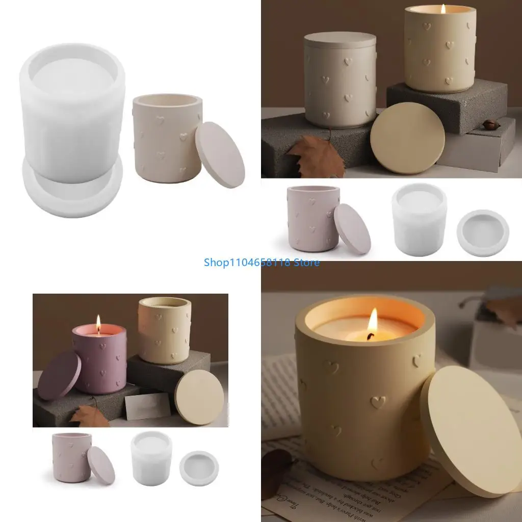 Reusable Silicone Resin Mold Heart Design Crafting Supplies For Epoxy Clay Container Decorative Storage Box DIY
Reusable Silicone Resin Mold Heart Design Crafting Supplies For Epoxy Clay Container Decorative Storage Box DIY
