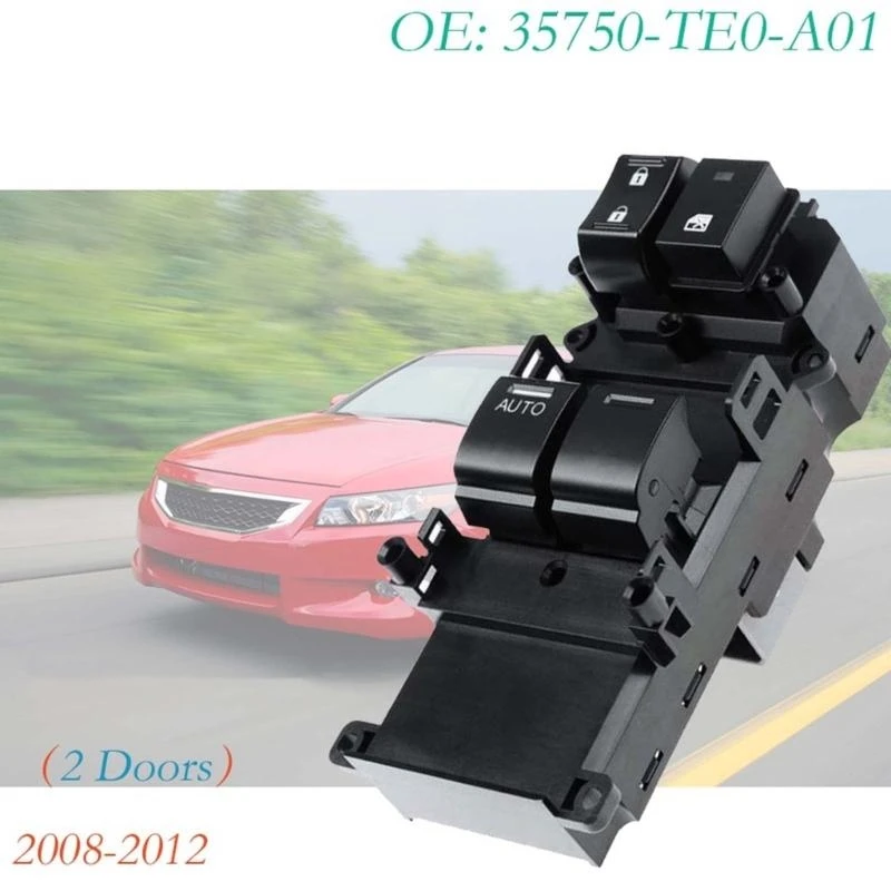 37JE Car Electric Control Power Window Switch Button for 35750-TE0-A01 35750-TE0-A02
37JE Car Electric Control Power Window Switch Button for 35750-TE0-A01 35750-TE0-A02