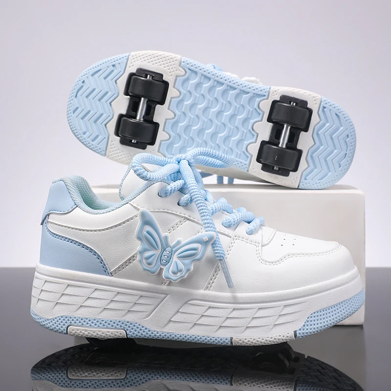 Children's Crazy Shoes Roller Skates Girls' Popular Four-Wheel Crazy Shoes Student Invisible Wheel Sports Shoes
Children's Crazy Shoes Roller Skates Girls' Popular Four-Wheel Crazy Shoes Student Invisible Wheel Sports Shoes