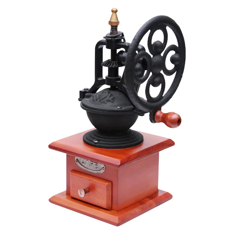 Retro Hand Grinder Portable Adjustable Coffee Bean Grinder
Retro Hand Grinder Portable Adjustable Coffee Bean Grinder