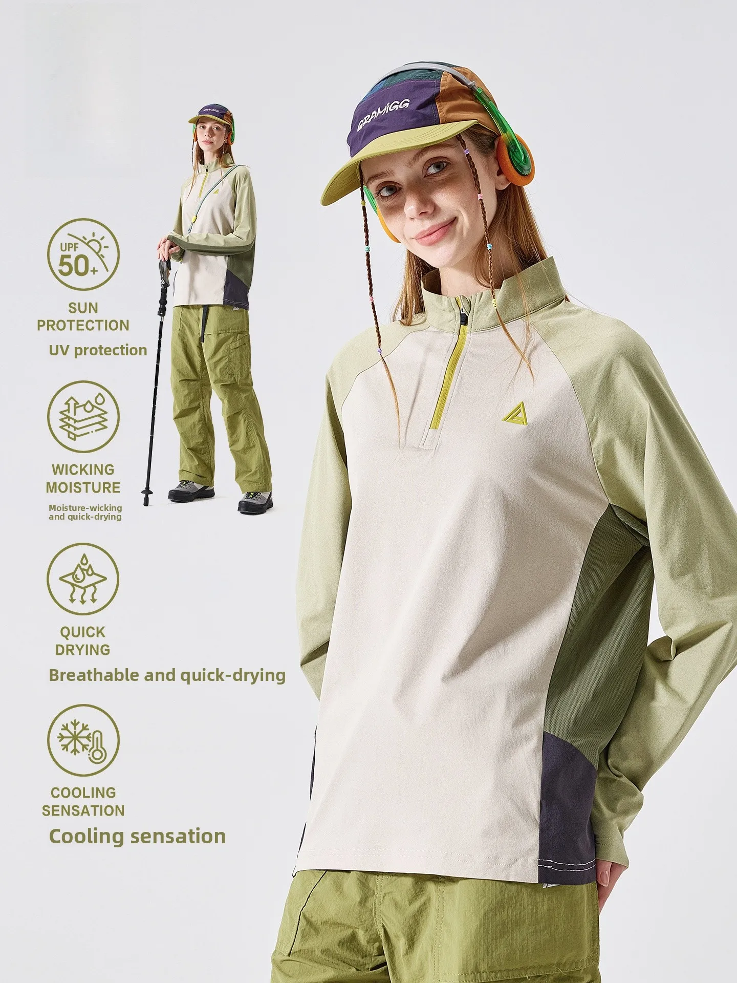 Женская спортивная футболка LAZY DAY для активного отдыха, свободного кроя, с длинным рукавом, быстросохнущая, с защитой от УФ-излучения, для велоспорта, с цветными блоками, влагоотводящая
Женская спортивная футболка LAZY DAY для активного отдыха, свободного кроя, с длинным рукавом, быстросохнущая, с защитой от УФ-излучения, для велоспорта, с цветными блоками, влагоотводящая