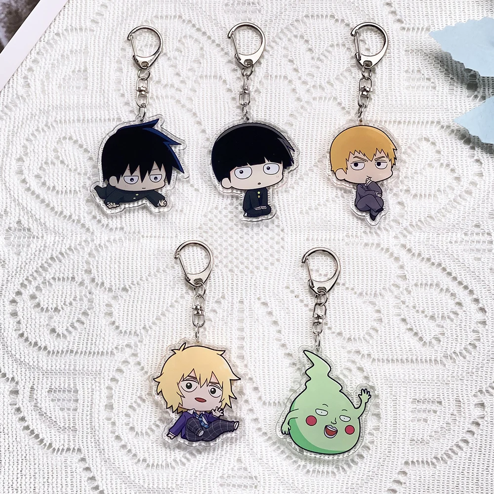 5PCS Anime Characters Mob Psycho 100 Acrylic Car Keychain Accessories Keyrings Friends Gifts Bag Charms Cute Backpack Pendant
5PCS Anime Characters Mob Psycho 100 Acrylic Car Keychain Accessories Keyrings Friends Gifts Bag Charms Cute Backpack Pendant