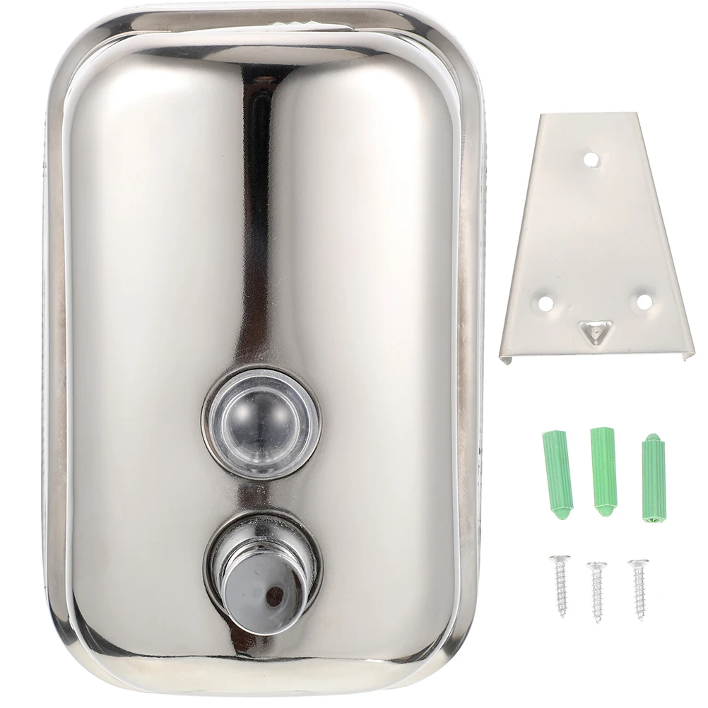 Stainless Steel Soap Dispenser 1000ml Wall Mounted Bathroom Shower H Pump Lotion Container Body Wash Distributor
Stainless Steel Soap Dispenser 1000ml Wall Mounted Bathroom Shower H Pump Lotion Container Body Wash Distributor