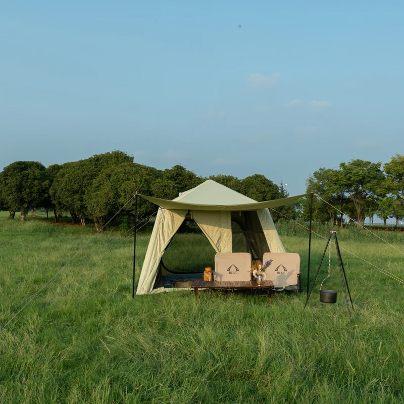 Luxury Large Waterproof Oxford Oxford Oxford Fabric Inflatable Safari Camping Tent Air Tent For Family Outdoor Camping On Sale
Luxury Large Waterproof Oxford Oxford Oxford Fabric Inflatable Safari Camping Tent Air Tent For Family Outdoor Camping On Sale
