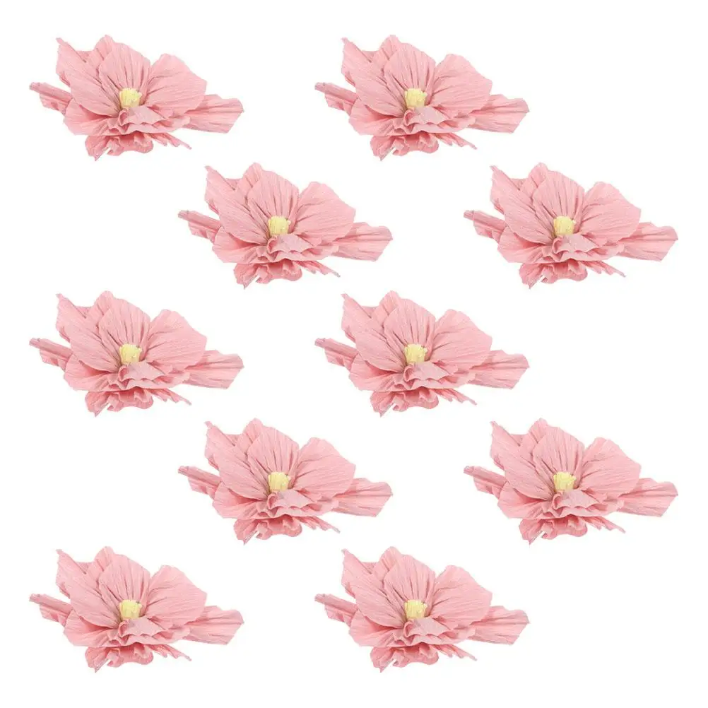 10 Pcs Crepe Paper Flower Bouquet Elegant Decorations for Wedding Party Boho Room Atmosphere DIY Tissue Flowers
10 Pcs Crepe Paper Flower Bouquet Elegant Decorations for Wedding Party Boho Room Atmosphere DIY Tissue Flowers