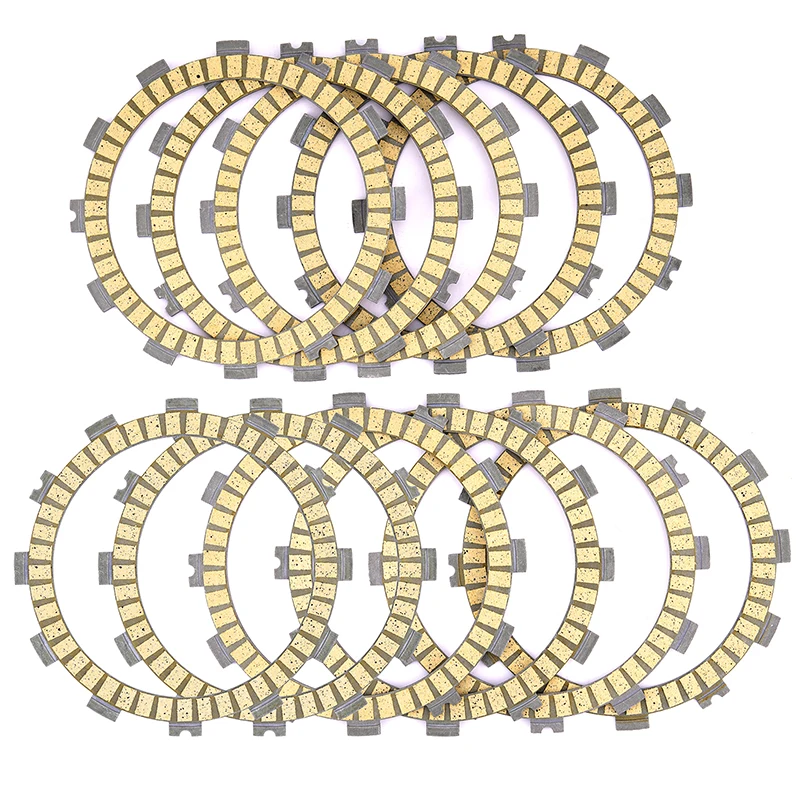 11PCS Motorcycle Clutch Friction Plates Paper - Based Kit For Ducati 1100 V4 V4S 959 939 Diavel 1200 Multistrada S GT Touring
11PCS Motorcycle Clutch Friction Plates Paper - Based Kit For Ducati 1100 V4 V4S 959 939 Diavel 1200 Multistrada S GT Touring