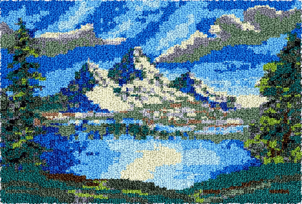 Latch hook rug kits with Pre-Printed Pattern Cross stitch embroidery kit Footprint Carpet with your needlework 69-102 Mountain
Latch hook rug kits with Pre-Printed Pattern Cross stitch embroidery kit Footprint Carpet with your needlework 69-102 Mountain