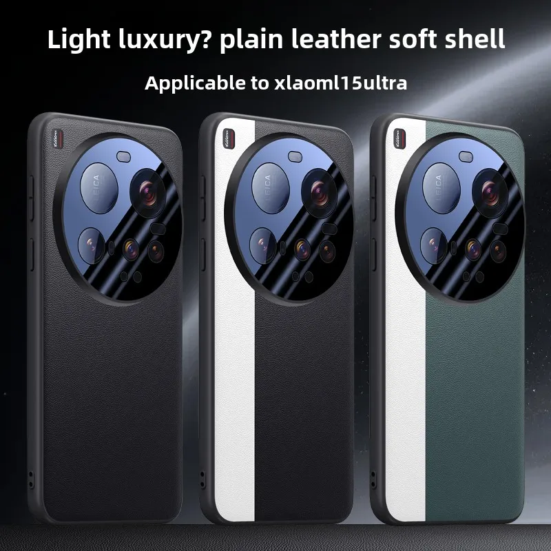 For Xiaomi 15 Ultra Case Luxury Leather Business Style Soft Edge Cover For Xiaomi15 Ultra Bumper Funda
For Xiaomi 15 Ultra Case Luxury Leather Business Style Soft Edge Cover For Xiaomi15 Ultra Bumper Funda
