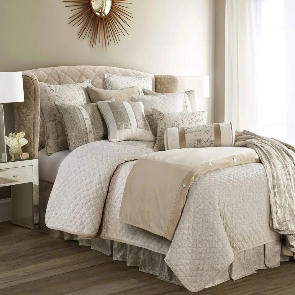 Accents Fairfield Linen 4 Piece Coverlet Set, Full Size, Herringbone Diamond Quilted Luxury Bedding Set, Traditional Rustic Sty
Accents Fairfield Linen 4 Piece Coverlet Set, Full Size, Herringbone Diamond Quilted Luxury Bedding Set, Traditional Rustic Sty