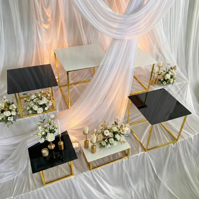 Black Gold Candy Holder Tea Break Dessert Display Rack, White Buffet Cafeteria Tray Plate For Wedding Birthday Decoration
Black Gold Candy Holder Tea Break Dessert Display Rack, White Buffet Cafeteria Tray Plate For Wedding Birthday Decoration