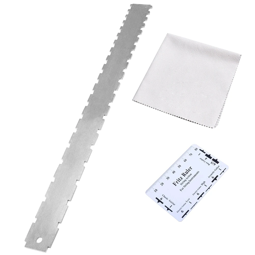 Guitar Neck Ruler Measuring Tools Kit Luthier Straight Edge String Action Gauge Electric Guitars Accessories Stainless Steel
Guitar Neck Ruler Measuring Tools Kit Luthier Straight Edge String Action Gauge Electric Guitars Accessories Stainless Steel