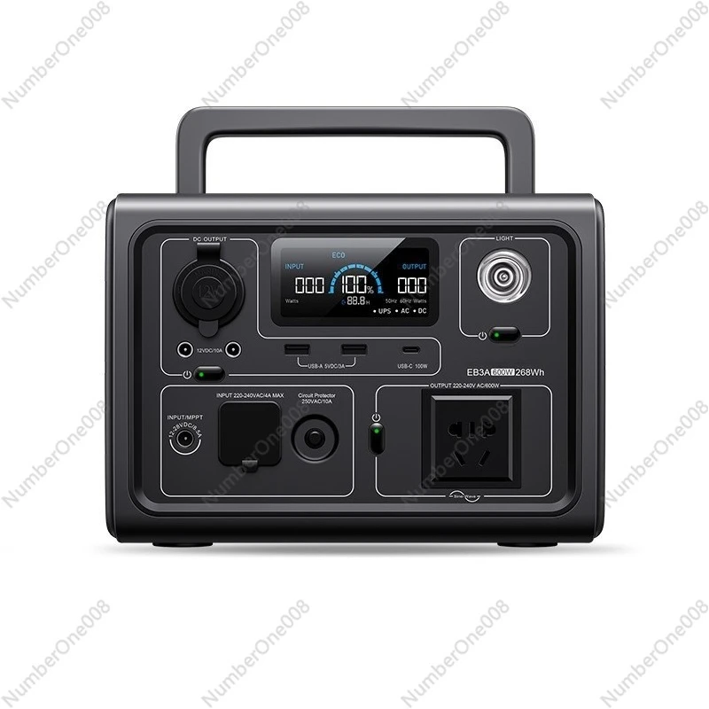 Outdoor Power Supply 600W Power 268Wh Intelligent Inverter 1200W Emergency Energy Storage Power Supply
Outdoor Power Supply 600W Power 268Wh Intelligent Inverter 1200W Emergency Energy Storage Power Supply