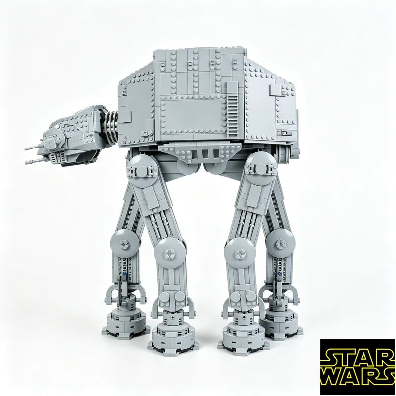 2499pcs MOC Star Wars Plus-Size AT-AT Hoth Battle Vehicle Desktop Decoration DIY Building Blocks Birthday Gifts
2499pcs MOC Star Wars Plus-Size AT-AT Hoth Battle Vehicle Desktop Decoration DIY Building Blocks Birthday Gifts