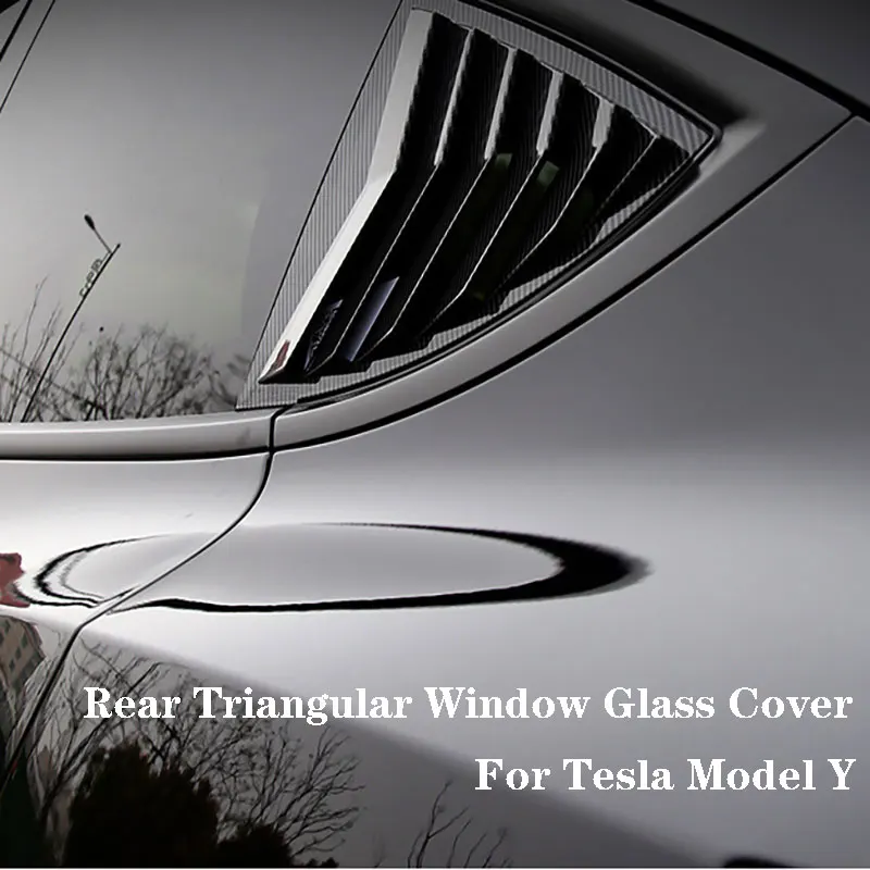 Carbon Fiber Trim For Tesla Model Y 2020-2024 Rear Triangular Window Glass Cover 2PCS
Carbon Fiber Trim For Tesla Model Y 2020-2024 Rear Triangular Window Glass Cover 2PCS