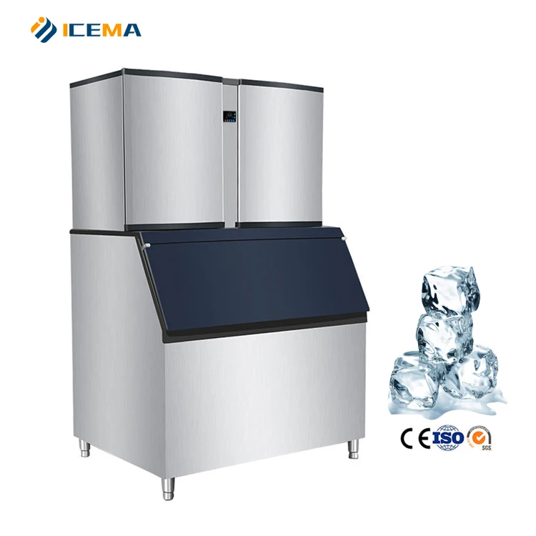 Commercial Mini Ice Plant 100KG-1000KG Cube Ice Maker Machine Bristol Compressor 50KG-500KG Storage Capacity Key Motor Gear Core
Commercial Mini Ice Plant 100KG-1000KG Cube Ice Maker Machine Bristol Compressor 50KG-500KG Storage Capacity Key Motor Gear Core