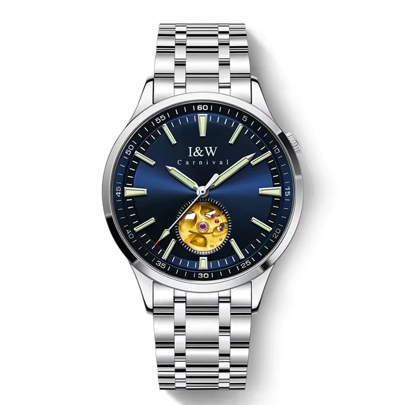 CARNIVAL Fashion Tourbillon Watches for Man High Quality Japan Movement Automatic Watch Sapphire Glass Waterproof Montres Hommes
CARNIVAL Fashion Tourbillon Watches for Man High Quality Japan Movement Automatic Watch Sapphire Glass Waterproof Montres Hommes