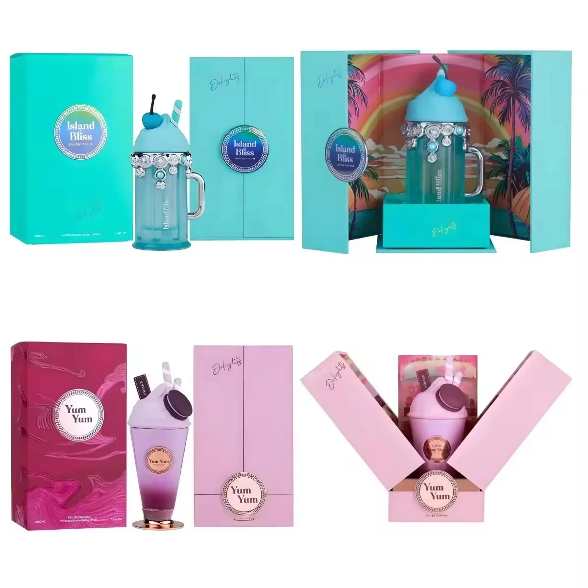 Armaf Delights Yum Yum EDP for Women 100ml - Floral Fruity Gourmand Scent, Original Arabian Perfume, New & Gift-Ready
Armaf Delights Yum Yum EDP for Women 100ml - Floral Fruity Gourmand Scent, Original Arabian Perfume, New & Gift-Ready