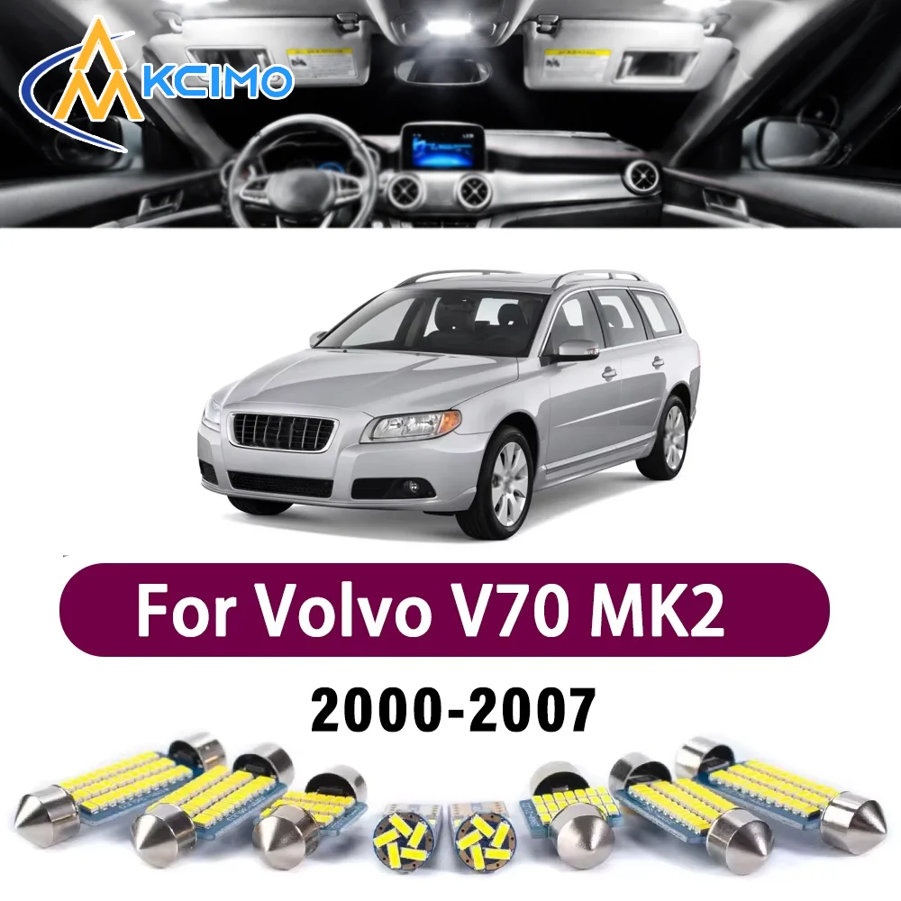 Premium LED Interior Lighting Kit for Volvo V70 MK2 2000-2007 2001 2002 2003 High-Quality Error-Free Dome Map Trunk Auto Lamps
Premium LED Interior Lighting Kit for Volvo V70 MK2 2000-2007 2001 2002 2003 High-Quality Error-Free Dome Map Trunk Auto Lamps
