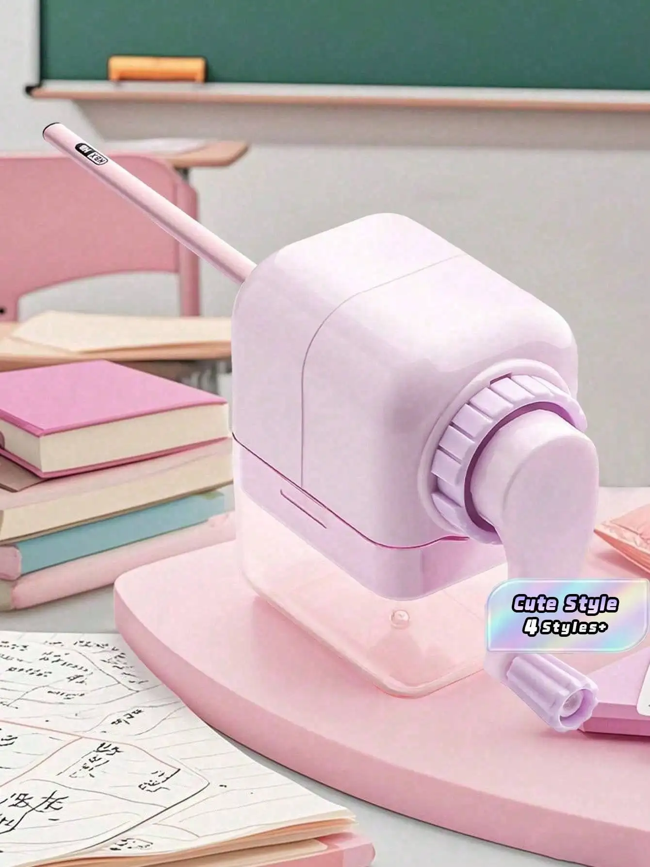 Hand-Crank Pencil Sharpener – Spiral Alloy Blade with Ergonomic Handle for School & Art
Hand-Crank Pencil Sharpener – Spiral Alloy Blade with Ergonomic Handle for School & Art