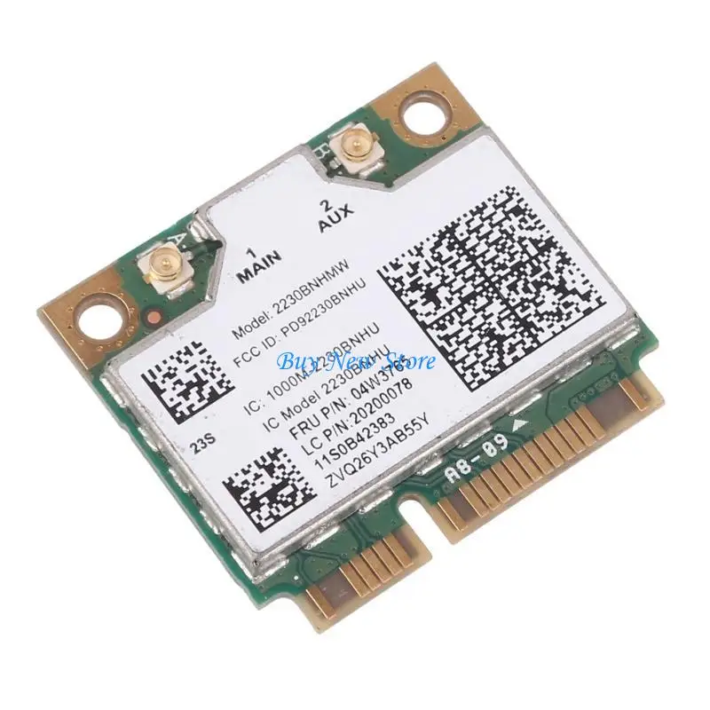 20CE Wifi Bluetooth4.0 Card For Intel Wireless-N 2230 2230BNHMW Half Mini PCI-E For IBM E430 E330 E530 E531 V480 04W3765
20CE Wifi Bluetooth4.0 Card For Intel Wireless-N 2230 2230BNHMW Half Mini PCI-E For IBM E430 E330 E530 E531 V480 04W3765