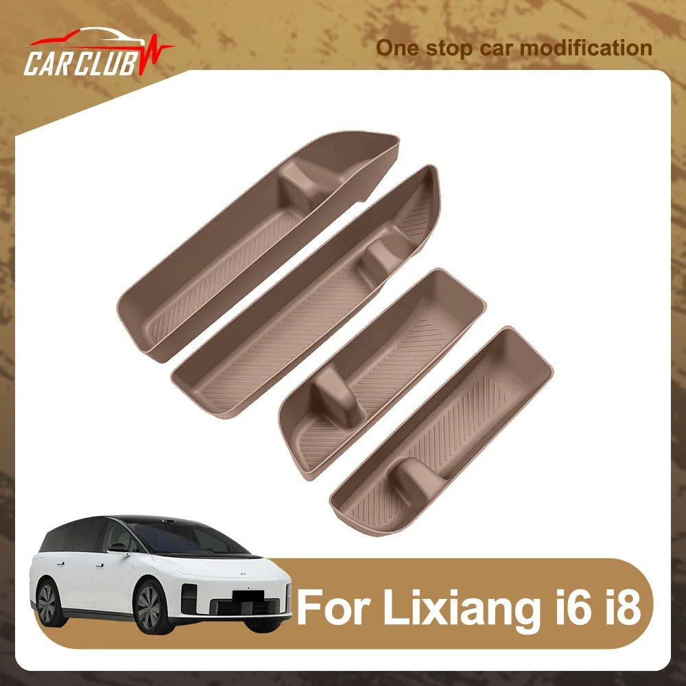 4 Pcs TPE Under Door Storage Box Automotive Modification Parts Fit For Li Lixiang i6 i8 Door Groove Protection Pad
4 Pcs TPE Under Door Storage Box Automotive Modification Parts Fit For Li Lixiang i6 i8 Door Groove Protection Pad