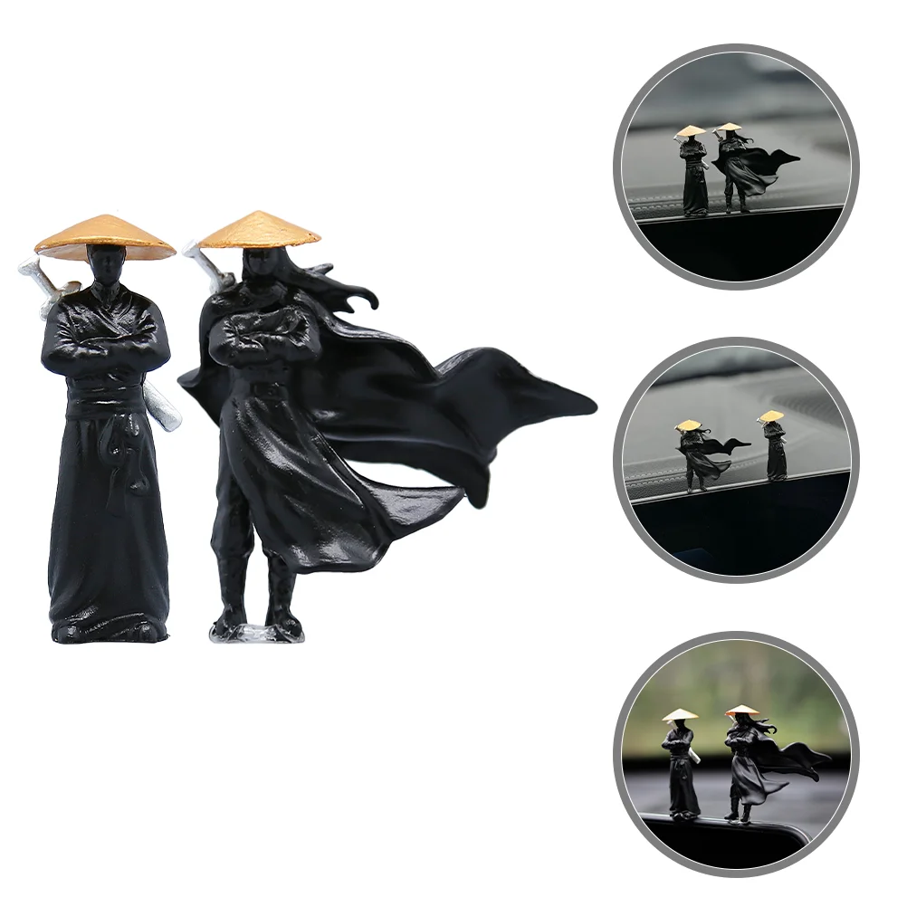 2 Pcs Chivalrous Trinkets Japanese Decor Ancient Figure Ornaments Mini Artware Statue
2 Pcs Chivalrous Trinkets Japanese Decor Ancient Figure Ornaments Mini Artware Statue