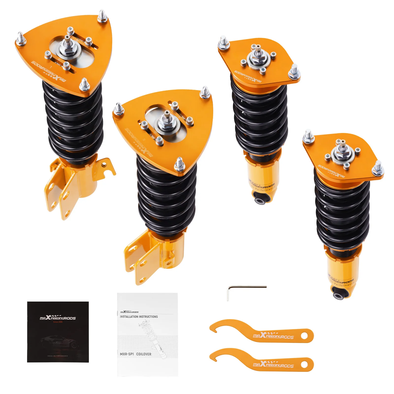 Койловеры MaXpeedingrods с 24-позиционной регулировкой демпфирования для Subaru Impreza 2008-2014
Койловеры MaXpeedingrods с 24-позиционной регулировкой демпфирования для Subaru Impreza 2008-2014