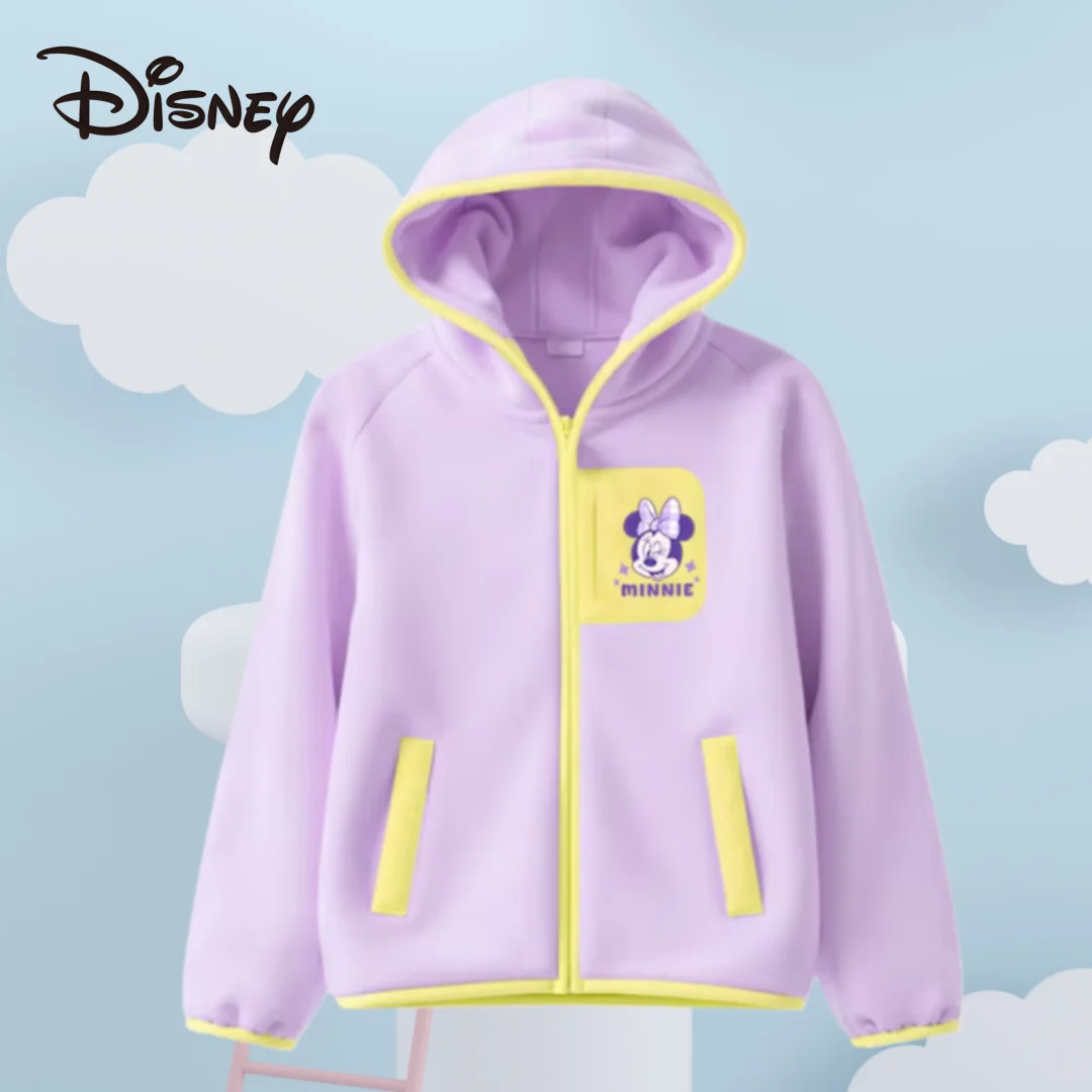 Утепленный кардиган с принтом Минни для девочек Disney, мягкая и удобная куртка, детская осенне-зимняя ветрозащитная куртка с капюшоном
Утепленный кардиган с принтом Минни для девочек Disney, мягкая и удобная куртка, детская осенне-зимняя ветрозащитная куртка с капюшоном
